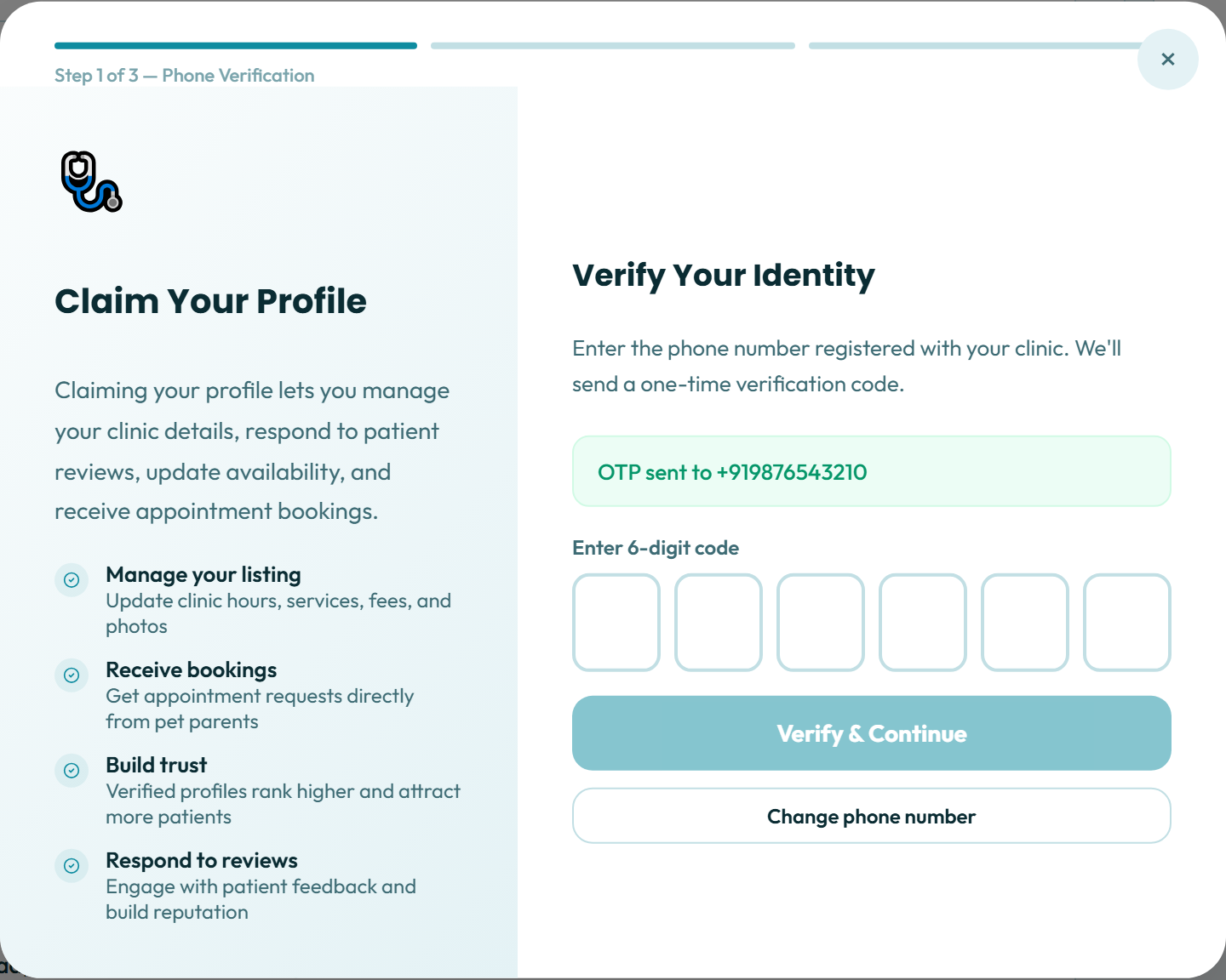 Claim Your Practice Profile — Verify it’s really you