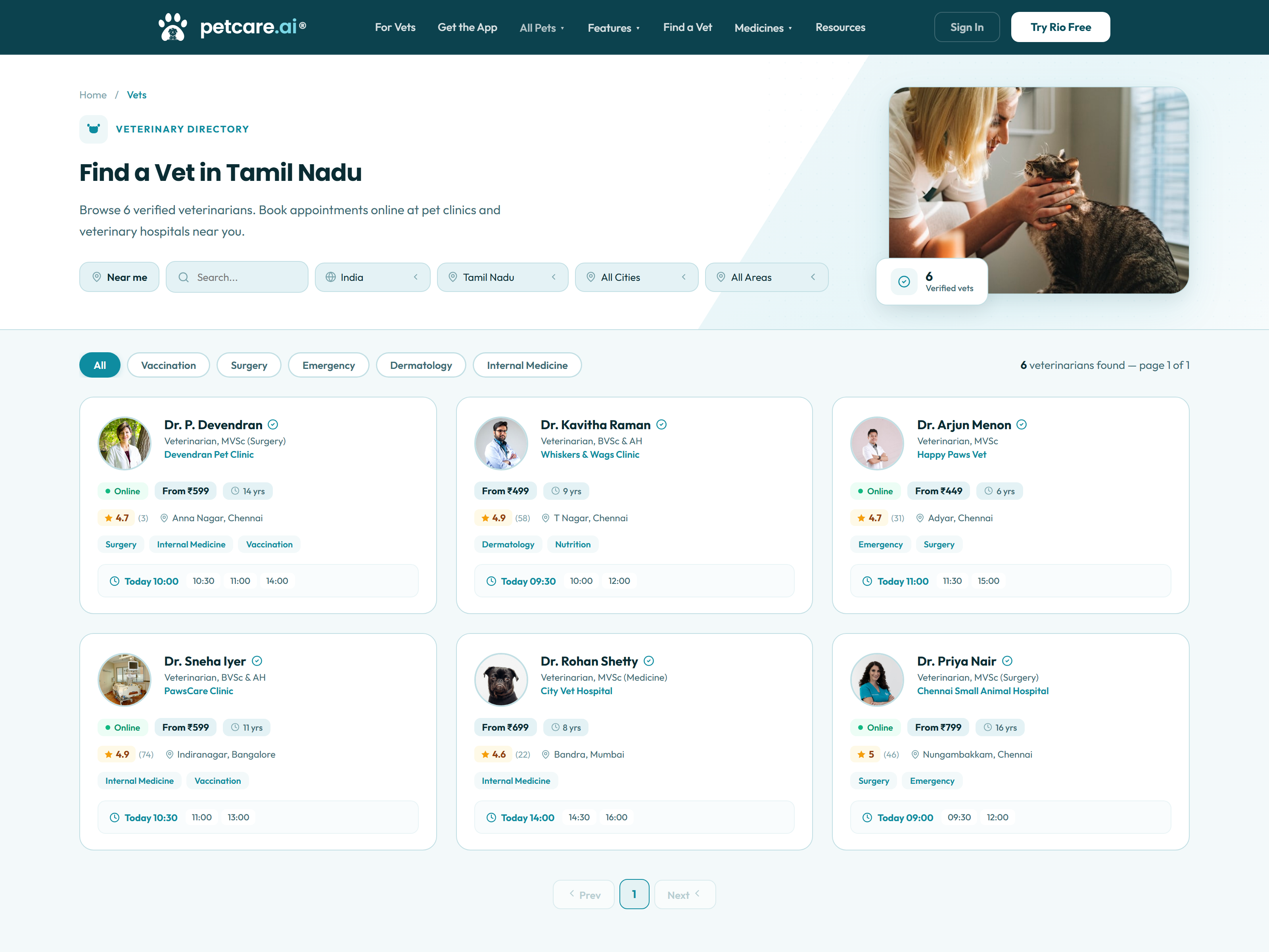 Getting Started with PetCare.AI — Find and book a vet